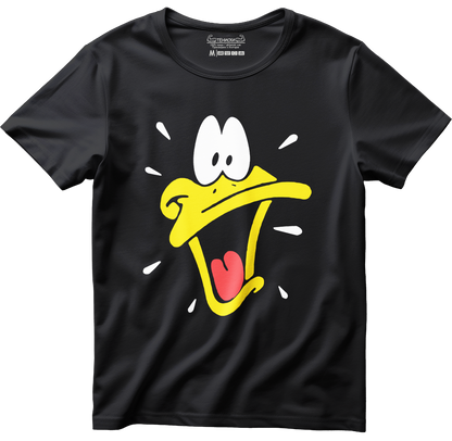 Тениска с щампа на Daffy Duck Wow, 100% памук, произведена в България