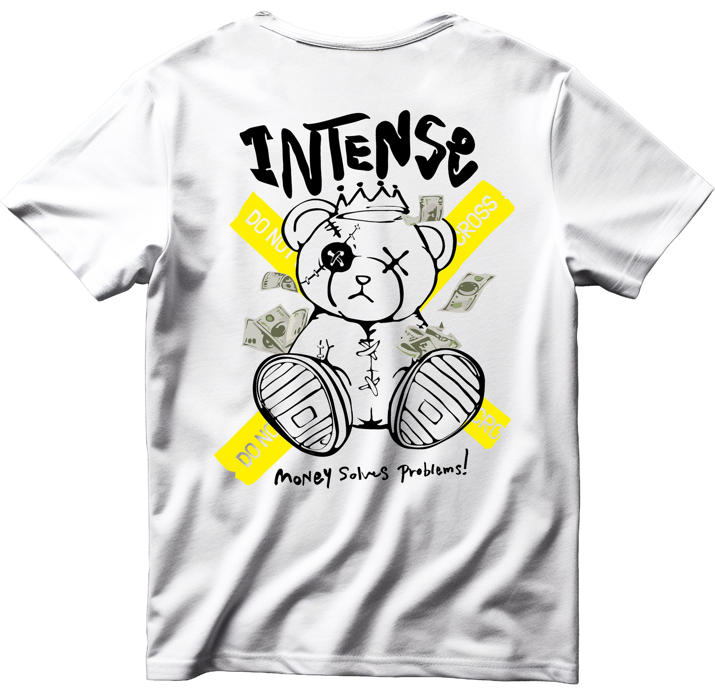 Тениска с щампа на Teddy Bear Intense, 100% памук, произведена в България