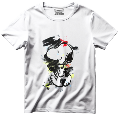 Тениска с щампа на Snoopy, 100% памук, произведена в България